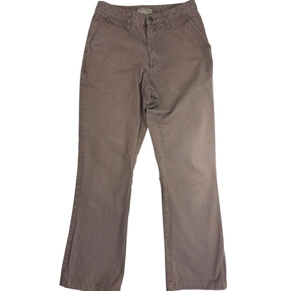 VTG Y2K Royal Robbins Pants 100% Cotton Gorpcore Outdoor Hiking Mushroom Brown 2 - Picture 2 of 16